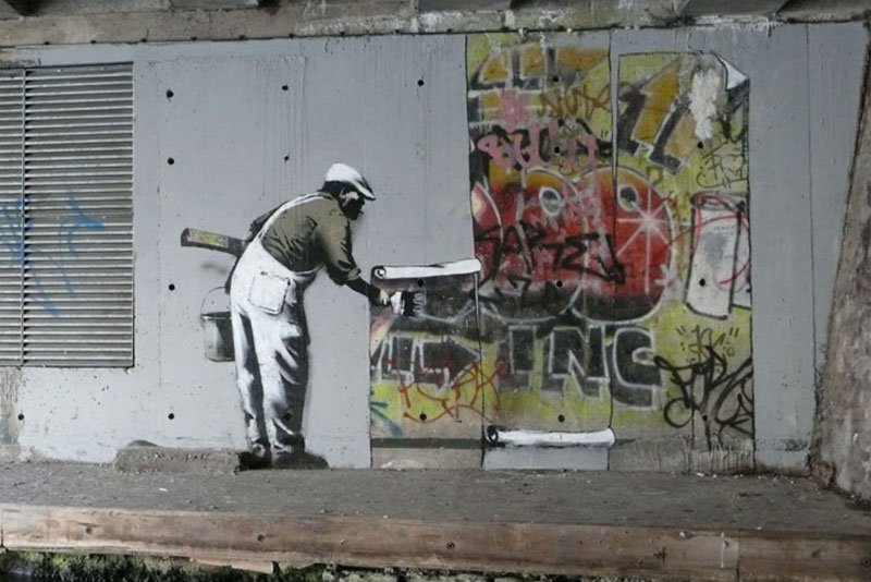 Banksy et Robbo - histoire à Candem Town