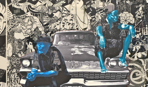 Fred Atax & Stew, Mix Cadillac et Ghaneens vendeurs à la sauvette © Centre Wallonie Bruxelles, tous droits réservés